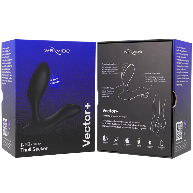 We-Vibe - Massageador de Próstata Vector+ Preto