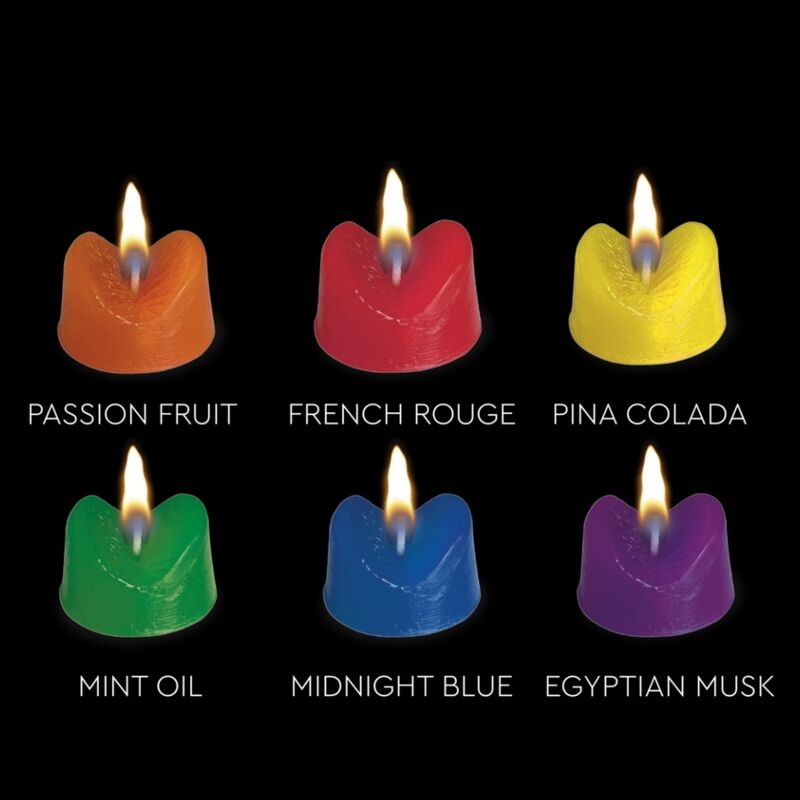 Spencer & Fleetwood - Blazing Booty Anus Candles Velas de Festa em Forma de Ânus