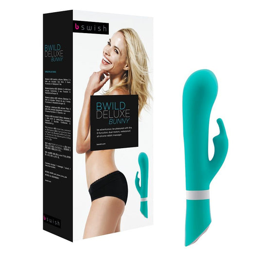 B Swish Bwild Deluxe Conejo Vibrador Jade
