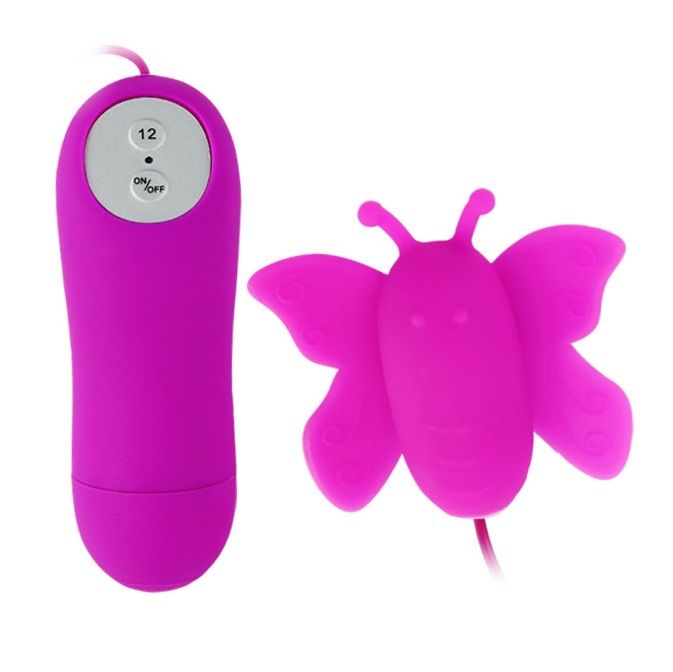 Baile Love Eggs Butterfly Estimulador de clítoris 12 velocidades lila control remoto