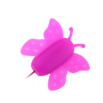 Baile Love Eggs Butterfly Estimulador de clítoris 12 velocidades lila control remoto