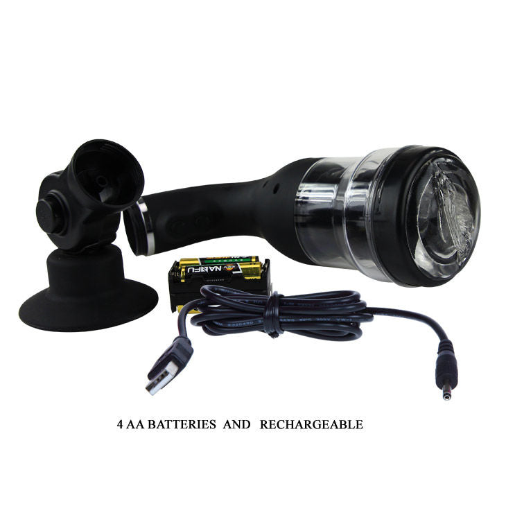 Baile Masturbador Automtico Rotation Lover Com Suporte