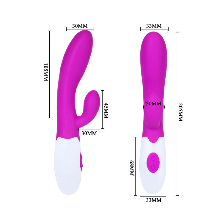 Pretty Love Vibrador Alvis Com Estimulador de Clitóris