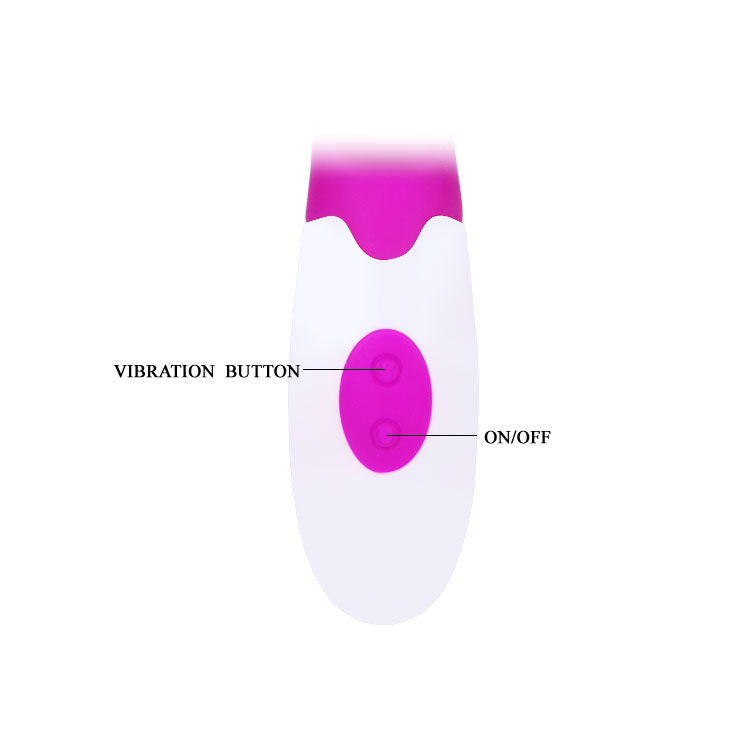 Pretty Love Vibrador Alvis Com Estimulador de Clitóris