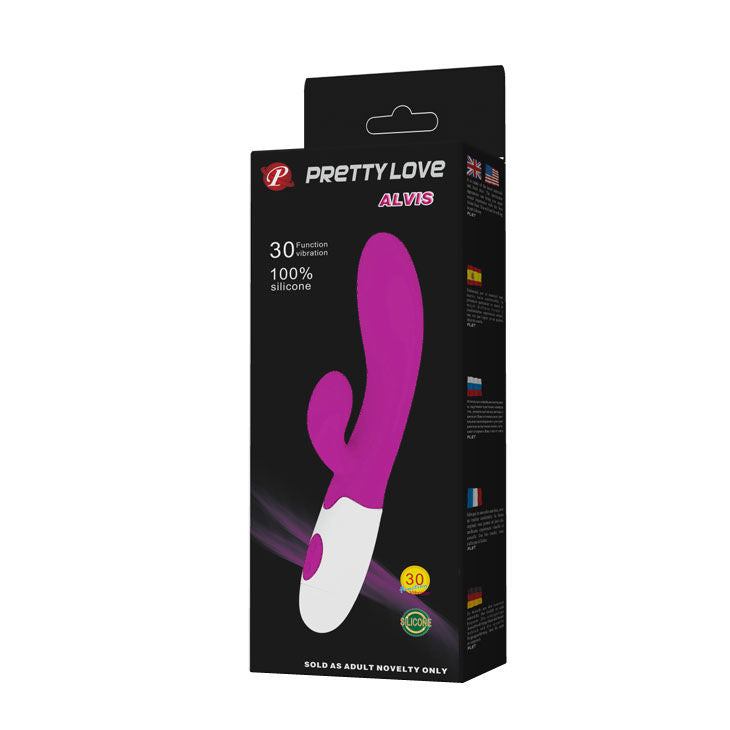 Pretty Love Vibrador Alvis Com Estimulador de Clitóris
