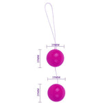 Baile Bolas Gemelas Lila Bolas Chinas Unisex
