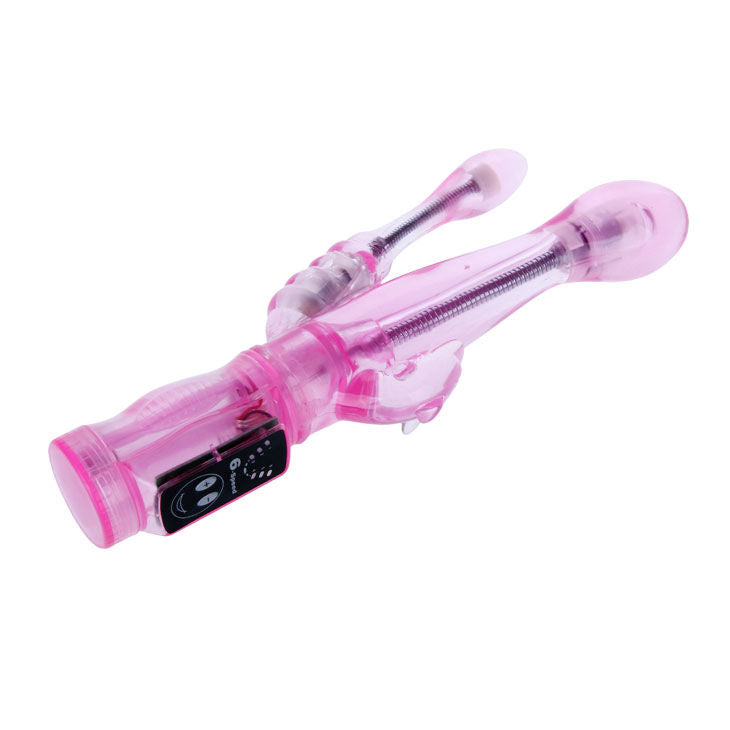 Baile - Vibrador Flexível com Estimulador Anal
