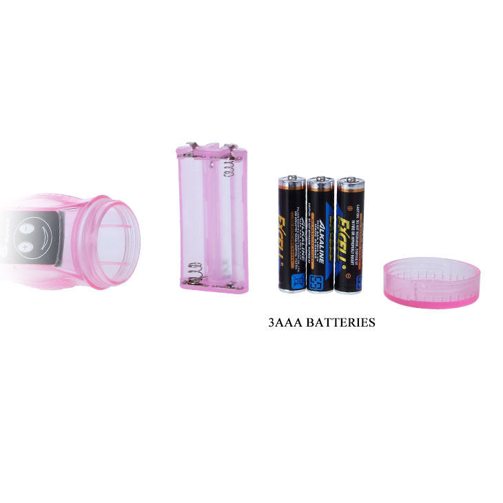 Baile - Vibrador Flexível com Estimulador Anal