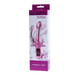 Baile - Vibrador Flexível com Estimulador Anal