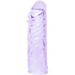 Juguete para Pene Lila de Silicona Adaptable 13 cm