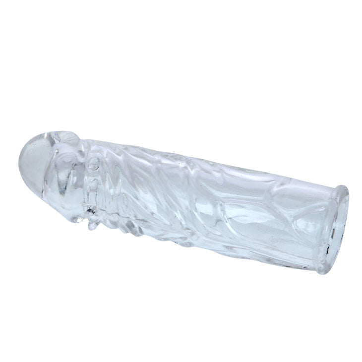 Baile Capa Para Pénis Silicone Transparente 13 cm