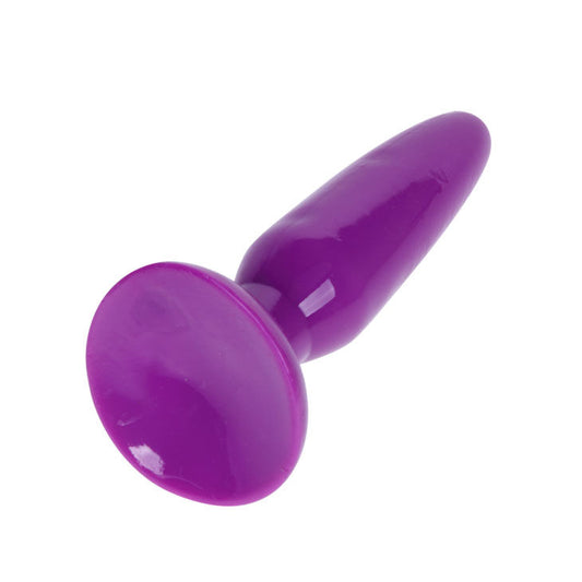Juguete sexual anal pequeño de color rosa de 15 cm