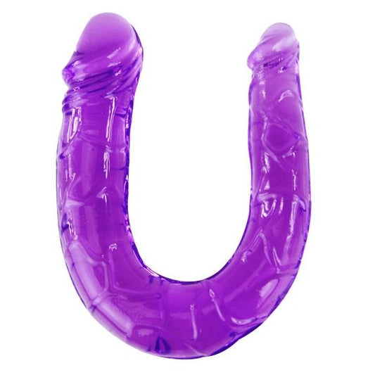 Baile Dildo Duplo Em Geléia Flexível Lils