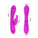 Pretty Love Smart - Vibrador con conejo 30 modos Hunter