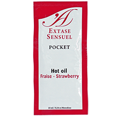 Extase Sensual - Óleo Estimulante de Morango 10 ml