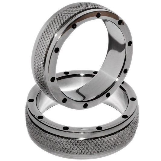 Metal Hard Anel de Metal para Pénis e Testículos 50mm