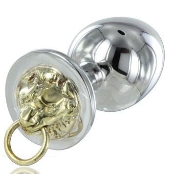 Metal Hard Plug Anal Tigre de Ao