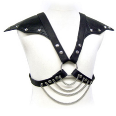 Leather Body Com Asas de Ombro