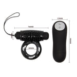 Baile Anillo de Control Remoto Negro 20v