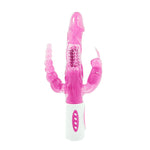 Baile Pretty Bunny Triplo Vibrador Rotador