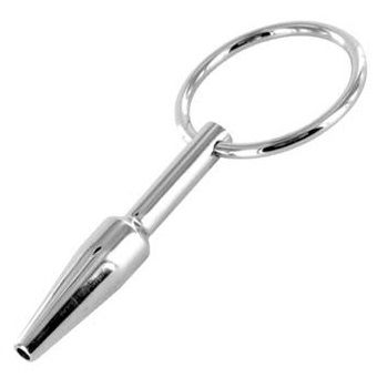 Metal Hard Mini Plug Pênis Metal 9mm