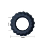 Baile Anillo Pene Titan Negro 2 cm