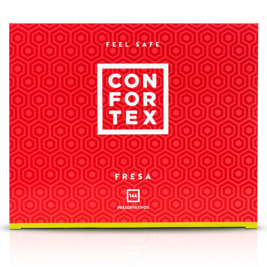 Confortex Condom de Morango 144 Unidades
