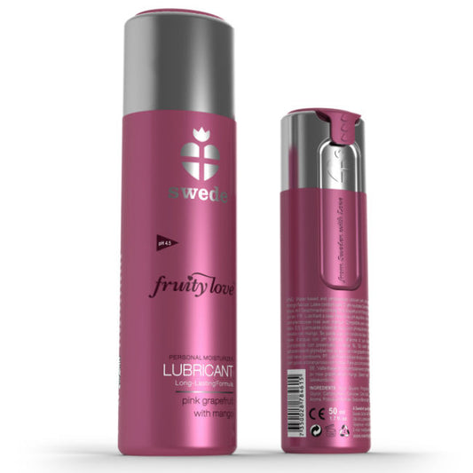 Swede - Lubrificante Fruity Love Rosa Toranja Com Manga 100 ml