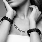 Bijoux Indiscrets Maze Algemas Pretas Pulseiras