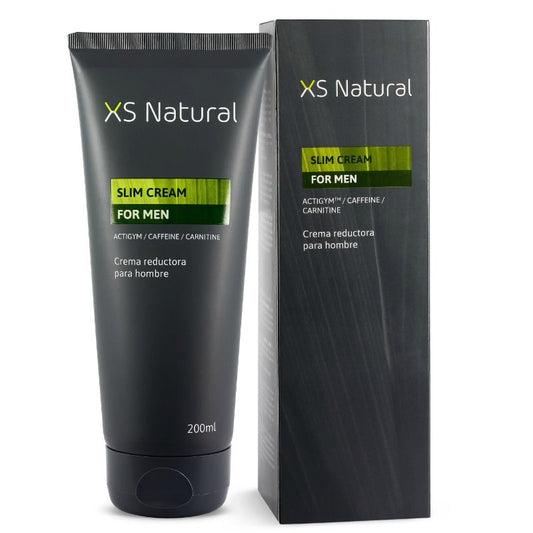 500 Cosmetics XS Natural Creme Redutor e Queima Gorduras Abdominal Masculino 200 ml