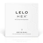 Lelo - Caja de Preservativos Hex 3 Unidades