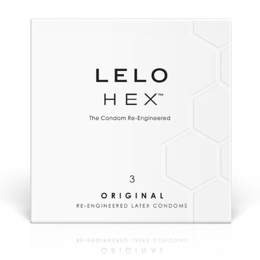 Lelo - Caixa de Preservativo Hex 3 Unidades