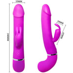 Vibrador Pretty Love Henry con 12 modos de vibración y función Squirt