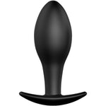 Pretty Love -Plug Anal Ancla de Silicona 8.5 cm Negro