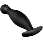 Pretty Love - Plug Anal de Silicona 11.7 cm Negro