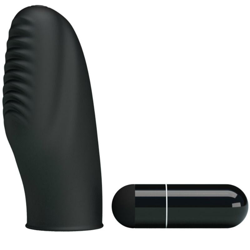 Pretty Love - Flirtation Stanford Dedo Negro Vibrador
