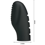 Pretty Love - Flirtation Stanford Dedo Negro Vibrador