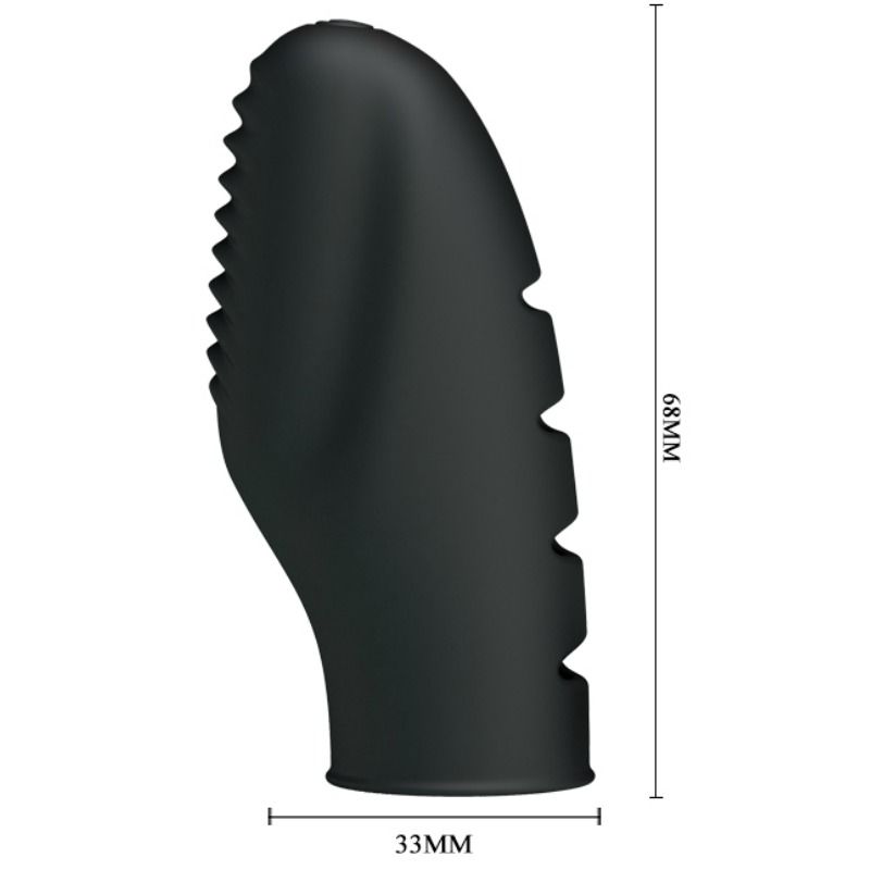 Pretty Love - Flirtation Stanford Dedo Negro Vibrador