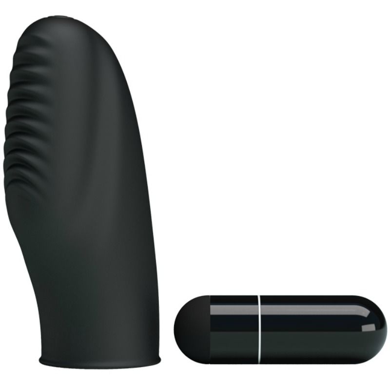 Pretty Love - Flirtation Stanford Dedo Negro Vibrador