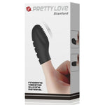 Pretty Love - Flirtation Stanford Dedo Negro Vibrador