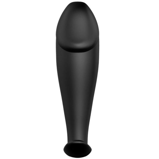 Pretty Love - Silicone AnalPlug Forma de Pénis e 12 Modos de Vibrao Preto