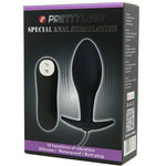 Pretty Love -Plug Anal Ncora Forma Silicone 12 Modos de Vibrao Preto