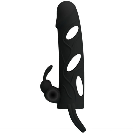 Pretty Love - Capa de Silicone Com Vibrao 14 cm 1.0