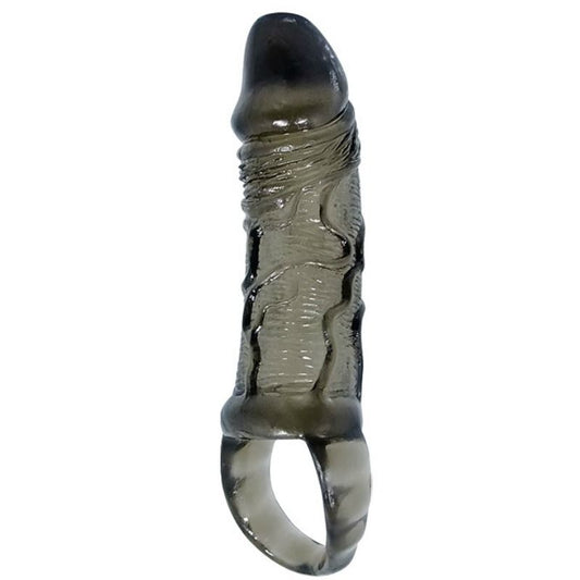 Baile Bainha de Extensão de Pénis Com Ala Para Testículos 11.5 cm