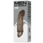 Baile Funda Extensora de Pene Con Ala Para Testículos Negra 13.5 cm