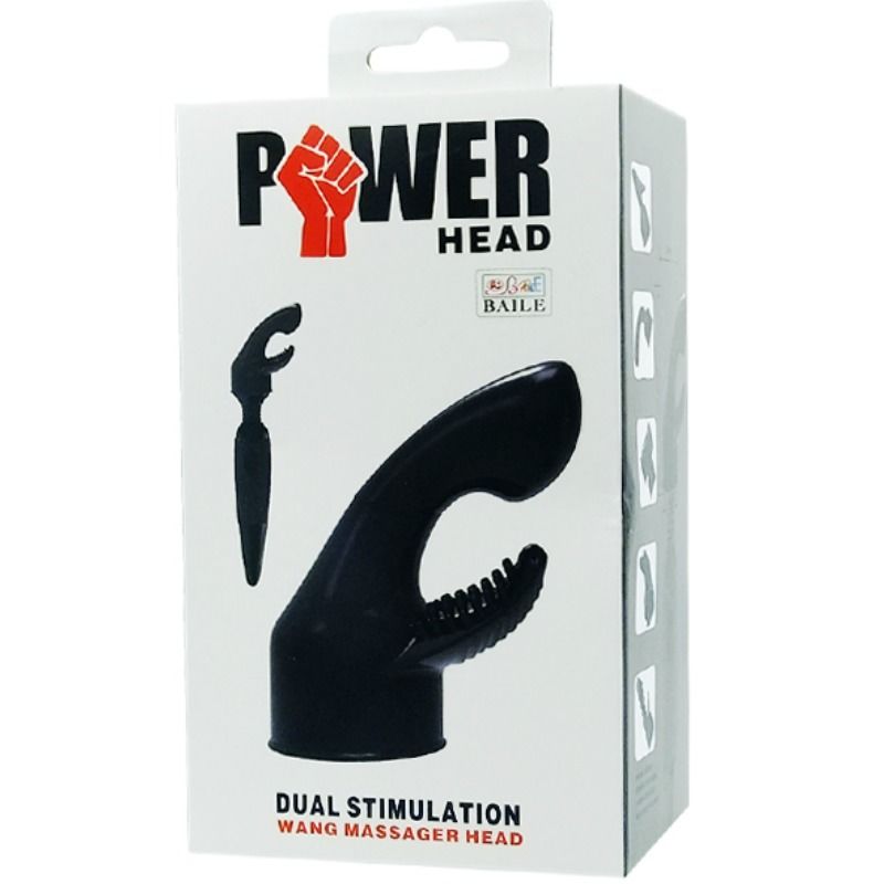 Baile Cabeça Intercambiável Power Head Para Massajador de Estimulação de Ponto G e Clitóris