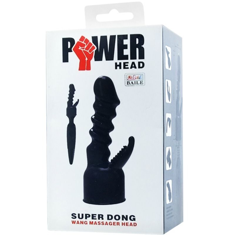 Baile Cabeça Intercambiável Power Head Para Estimulação Interna e do Clitóris