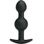 Pretty Love - Bolas Anales de Silicona de Estimulación Especial 10.3 cm Negro