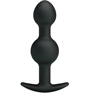 Pretty Love - Bolas Anais de Silicone de Estimulação Especial 10.3 cm Preto