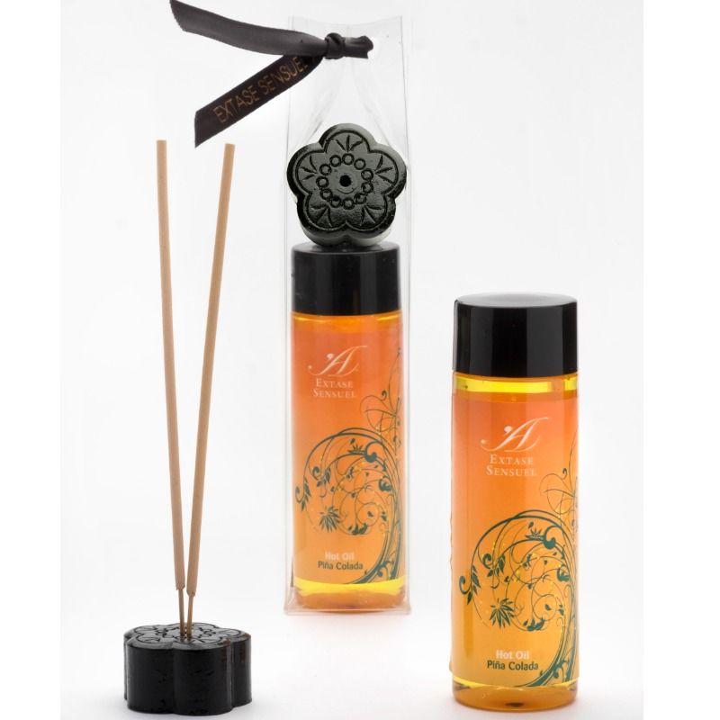 Éxtasis Sensual - Aceite estimulante de calor Piña Colada 100 ml